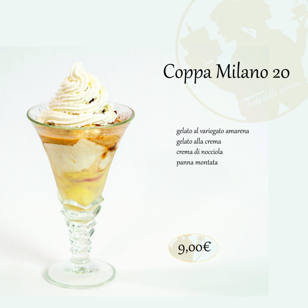 Coppa Milano 20 Gelato